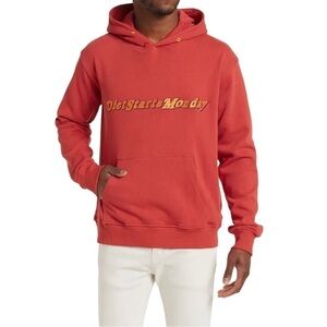 Diet Starts Monday Men's Medium DSM Cotton French Terry Graphic Hoodie